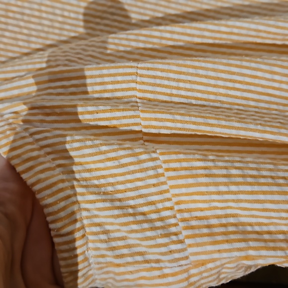 Peachy Pink Striped 50s Dress - Picture 4 of 13